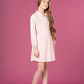 Floral Surplice Dress 