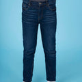 Dark Wash Denim Jeans 
