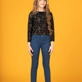 Dark Wash Denim Jeggings 