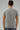 Solid V-Neck T-Shirt For Men - Grey 