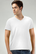Half Sleeves V Neck T-Shirt