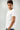 Solid V-Neck T-Shirt For Men - White 