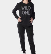 Printed Fleece Terry Sweat Shirt 