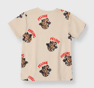 Printed Feline Tee 