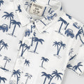 Baby Graphic Palm Safari Shirt 