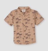 Baby Graphic Palm Safari Shirt 