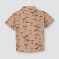 Baby Graphic Palm Safari Shirt 