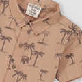 Baby Graphic Palm Safari Shirt 