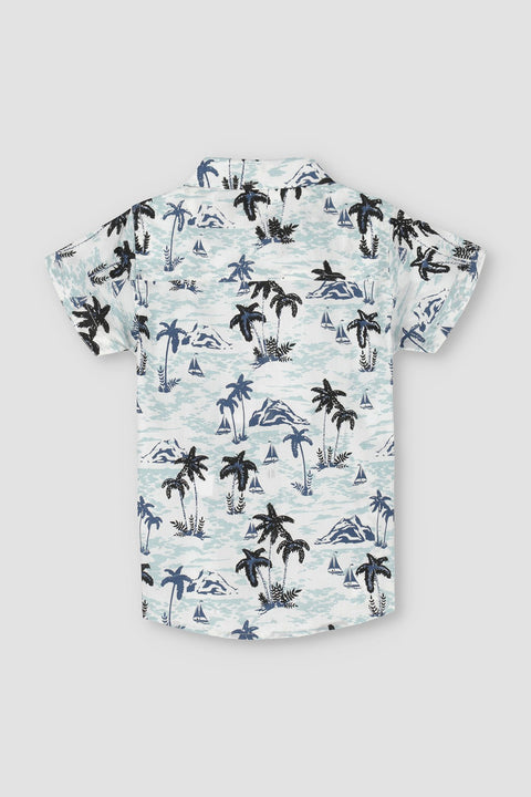 Baby Boy Palm Graphic Shirt