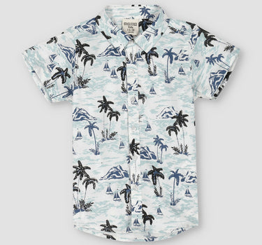 Baby Boy Palm Graphic Shirt 