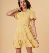 A-Line Tiered Dress 