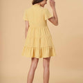 A-Line Tiered Dress 