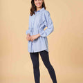 Solid Button Down Top 