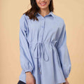 Solid Button Down Top 