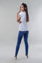 Ladies Sleeve Less Interested Tee