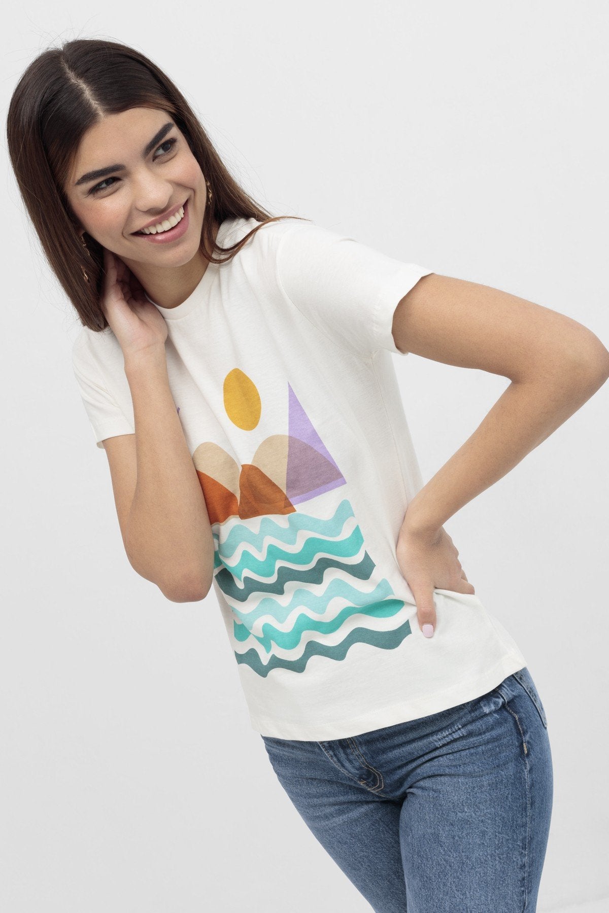 Abstract Sunrise T-Shirt