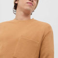 Ribbed Pocket Sweatshirt 