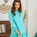 Puff Sleeves Dress 