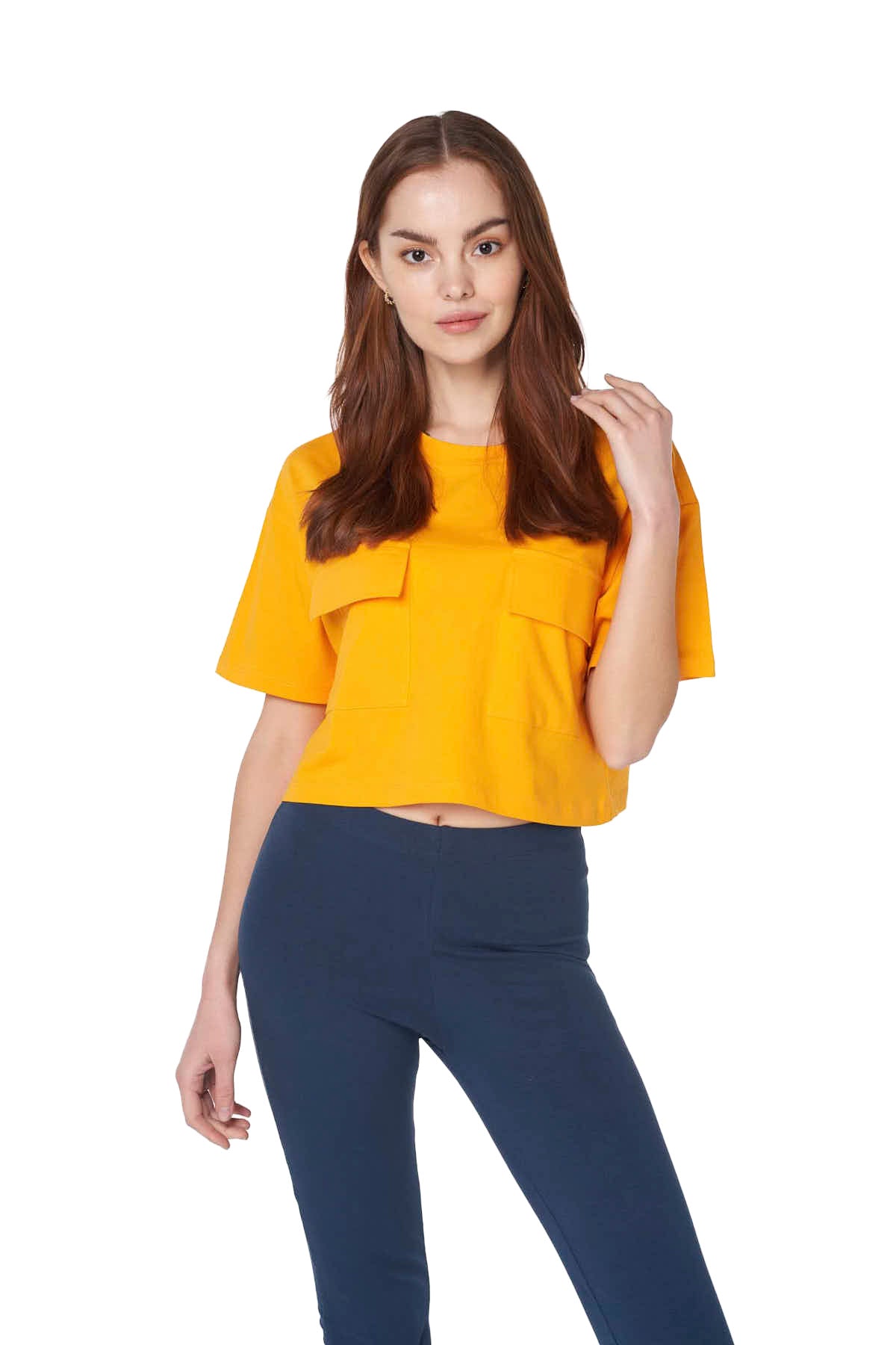 Utility Pockets Crop Top 