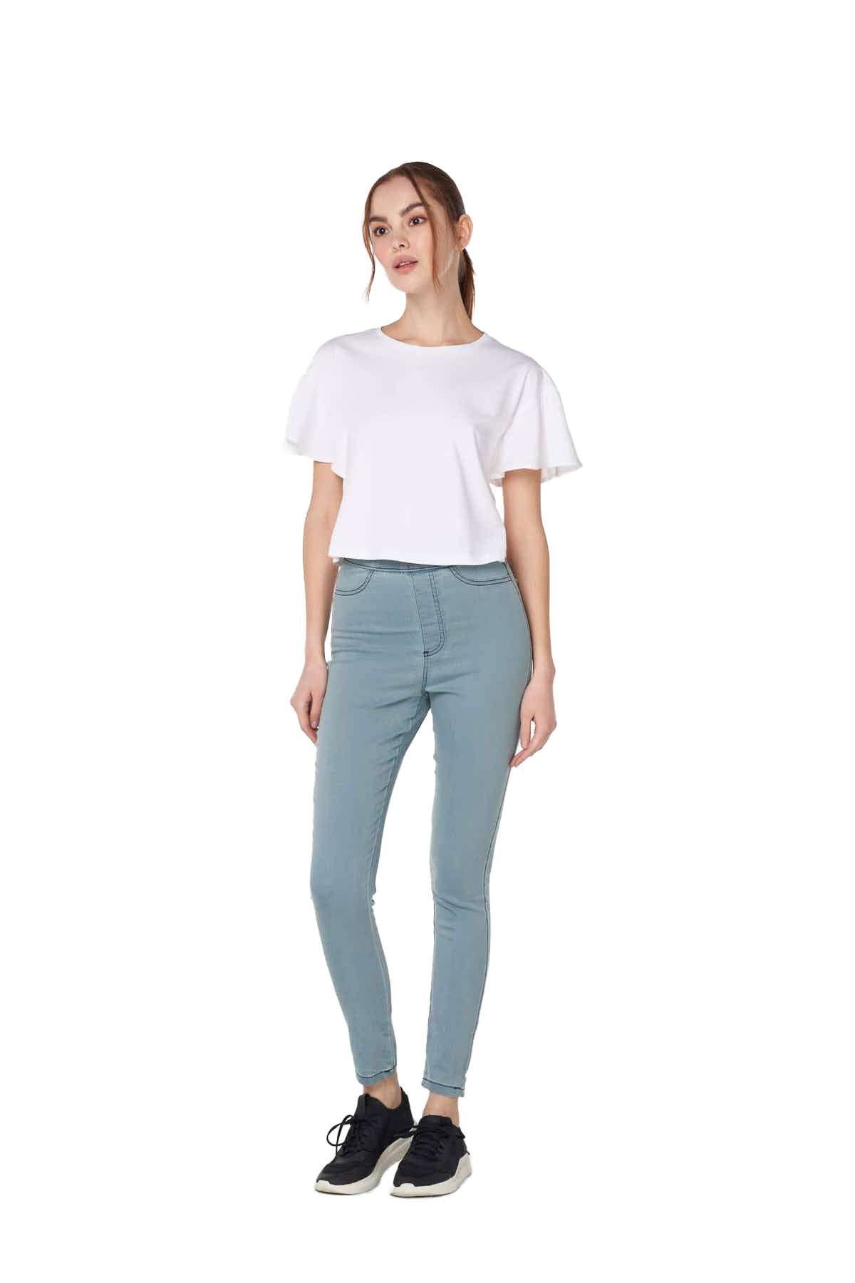 Light Wash Denim Jegging