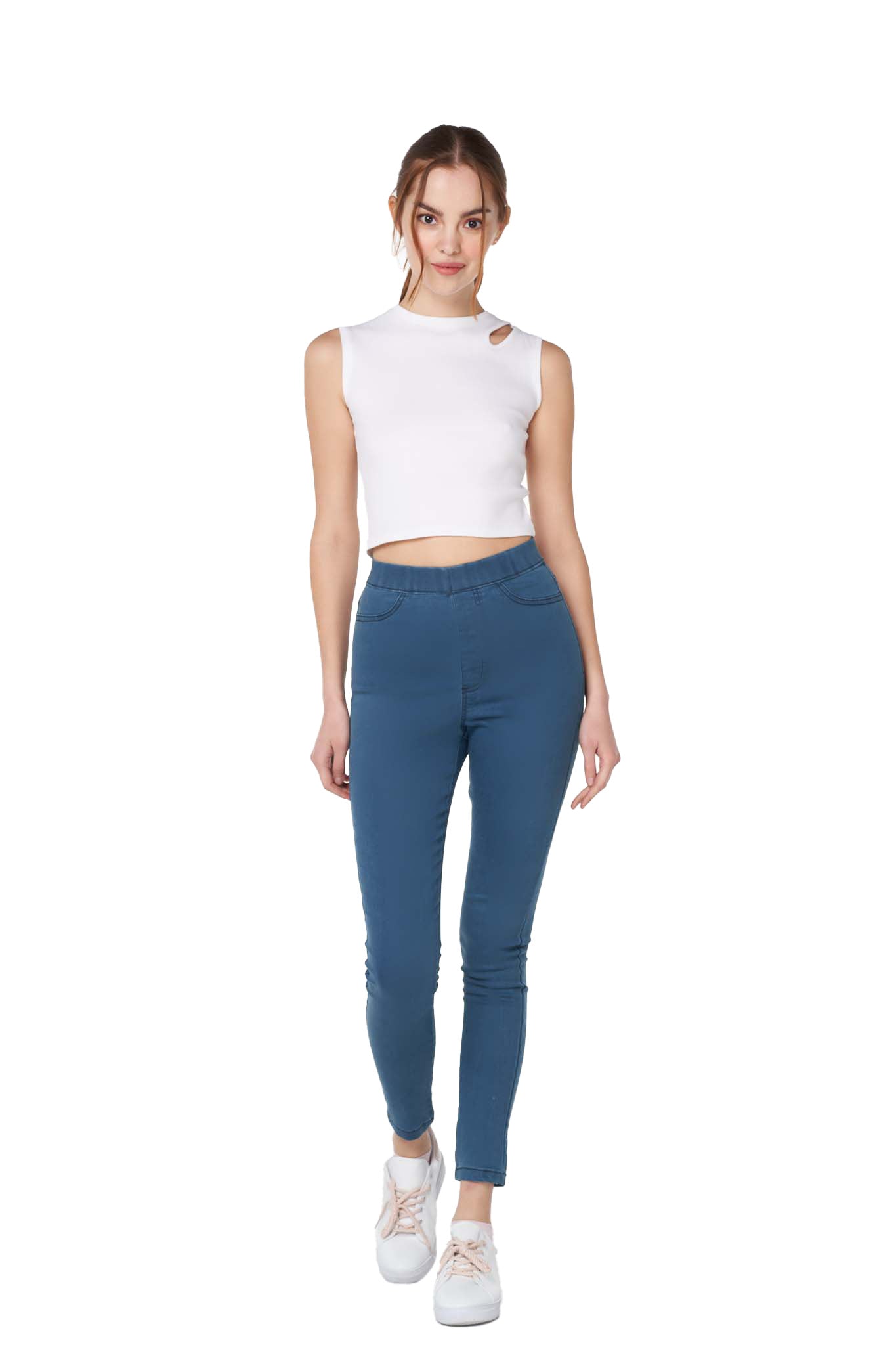 Medium Wash Denim Jegging